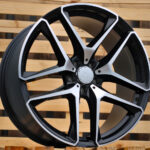 Diski R21 5×112 J11 ET49 RACINGLINE FE247 MERCEDES Black Polished (Rear+Front)