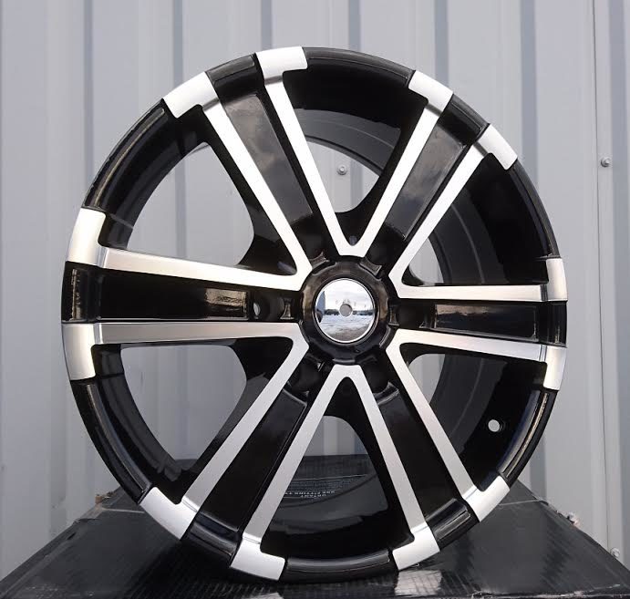 Diski R17 6x139.7 J7.5 ET40 RACINGLINE BY572 4X4 Black Polished