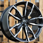 Diski R20 5×112 J8 ET27 RACINGLINE Y0204 BMW Black Polished (Rear+Front)