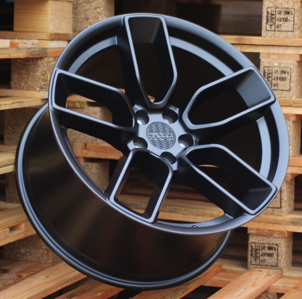 Diski R20 5x115 J9 ET20 HAXER HX031 Black Half Matt (Rear+Front)