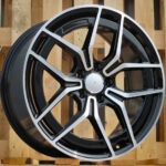 Diski R18 5×112 J8.5 ET52 RACINGLINE 3S1034 MERCEDES Black Polished