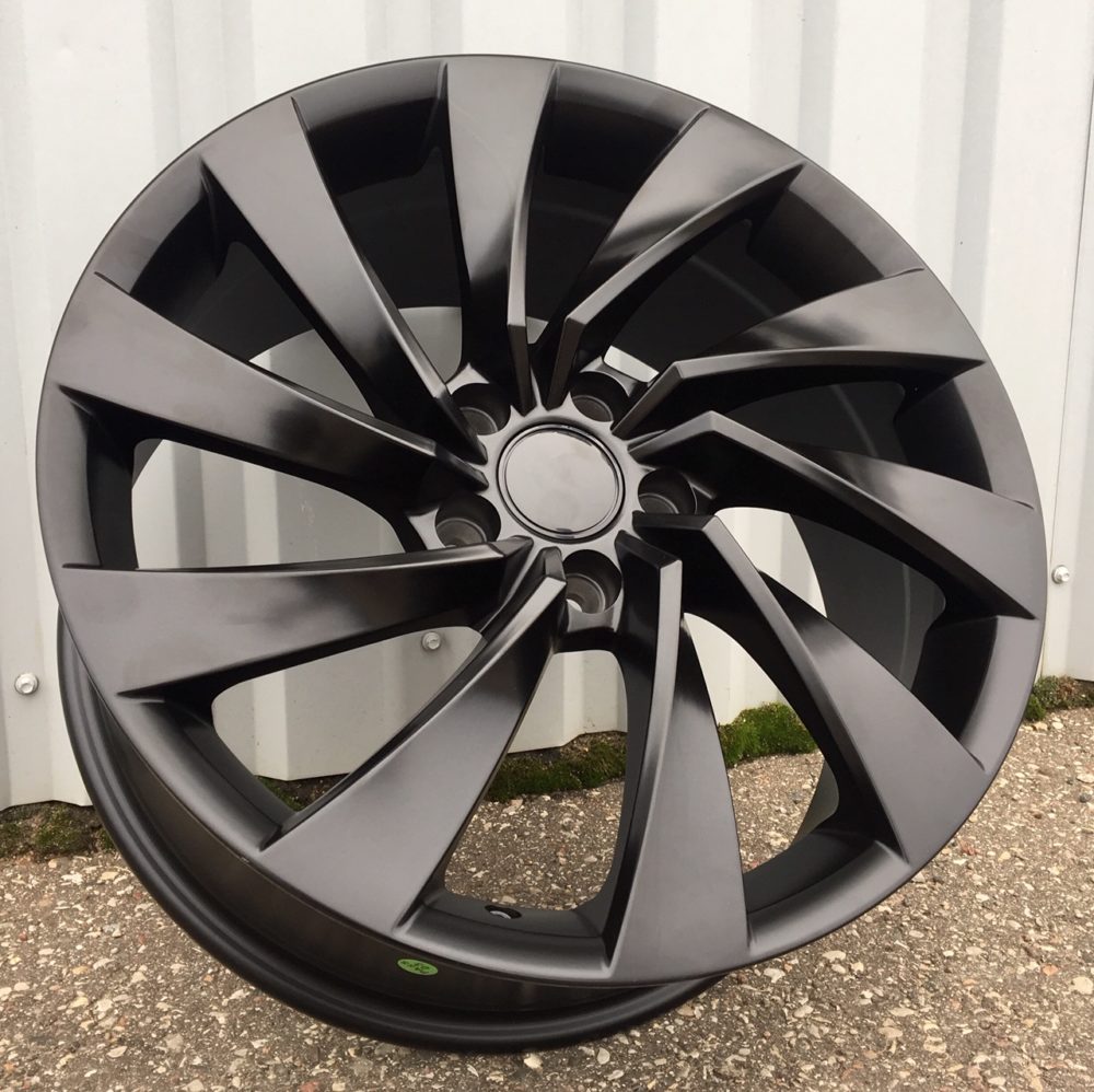 Diski R19 5x112 J8 ET40 RACINGLINE B5083 VW Black Half Matt