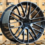 Diski R21 5×130 J11.5 ET67 RACINGLINE I0375 PORCHE Black Polished (Rear+Front)