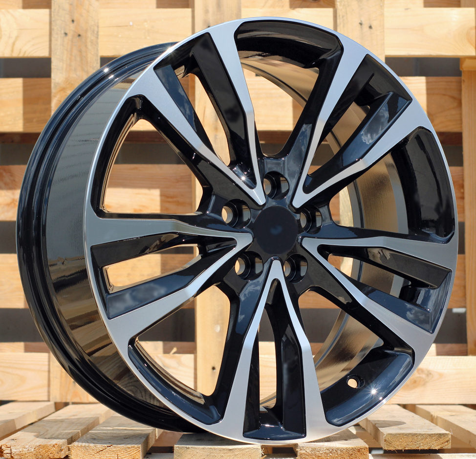 Diski R17 5x100 J7 ET40 RACINGLINE B1784 TOYOTA Black Polished