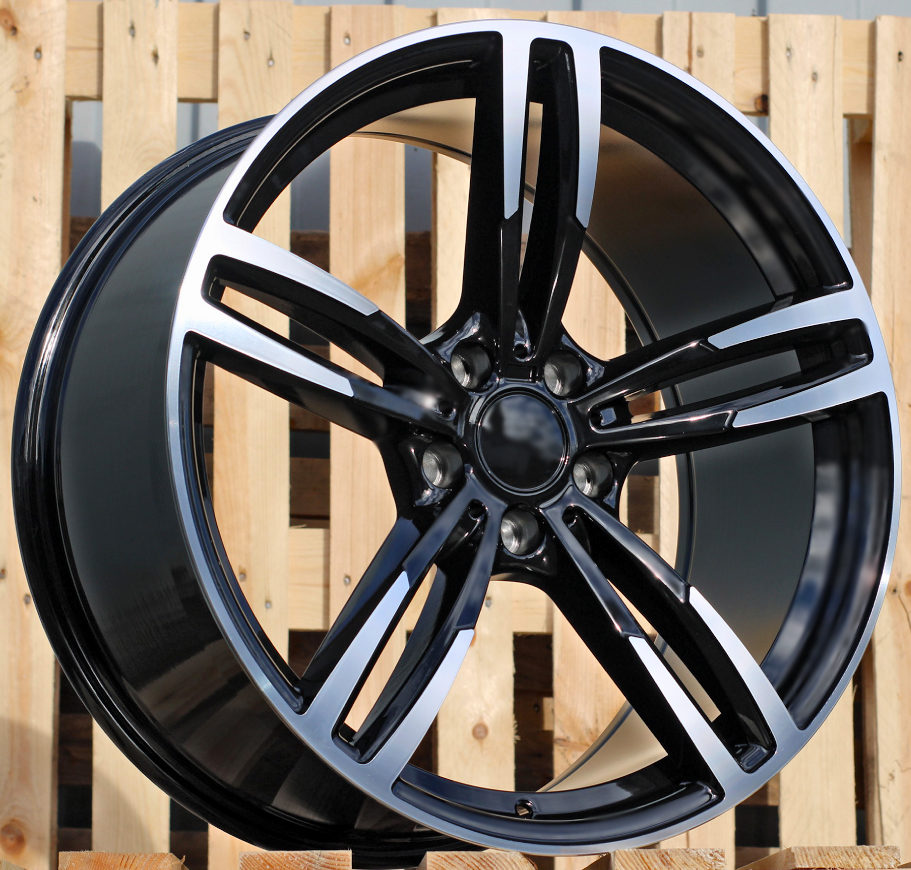 Diski R16 5x120 J7 ET35 RACINGLINE BK855 BMW Black Polished