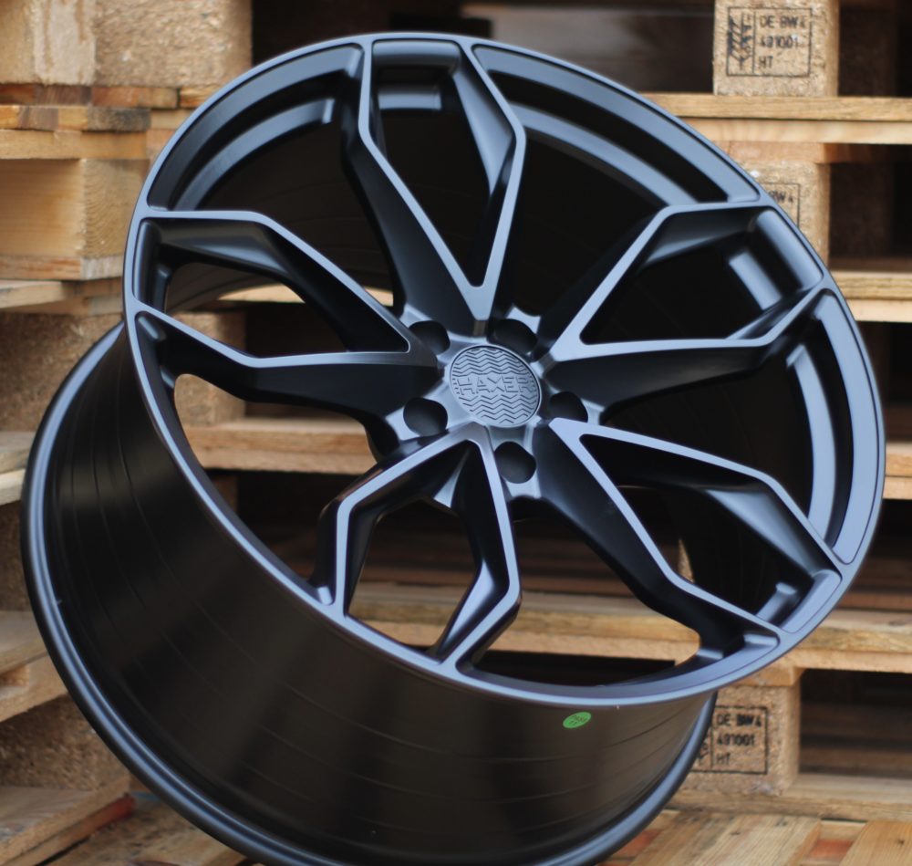 Diski R21 5x112 J10 ET46 HAXER HX021 Black Half Matt