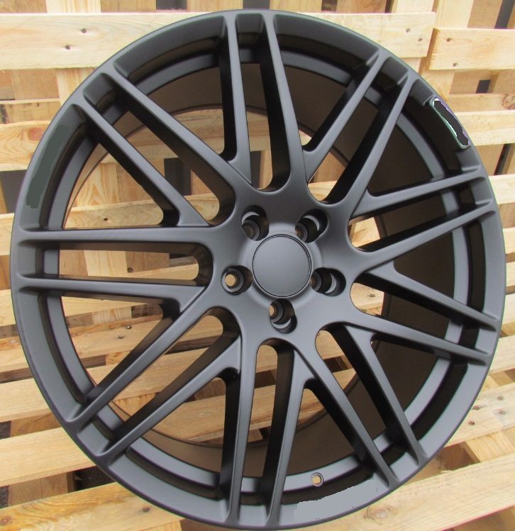 Diski R22 5x112 J10 ET46 RACINGLINE 8102 MERCEDES Black Half Matt