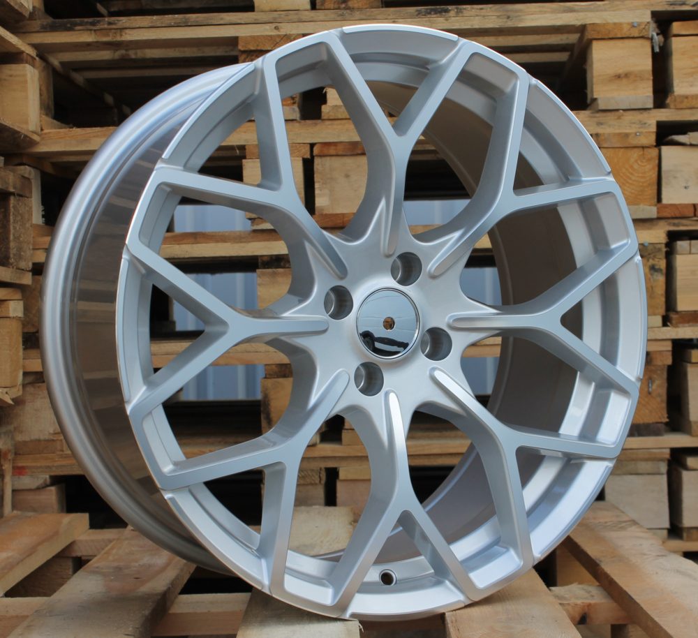 Diski R18 4x100 J7 ET30 RACINGLINE B1449 SMART Silver Polished (Rear+Front)