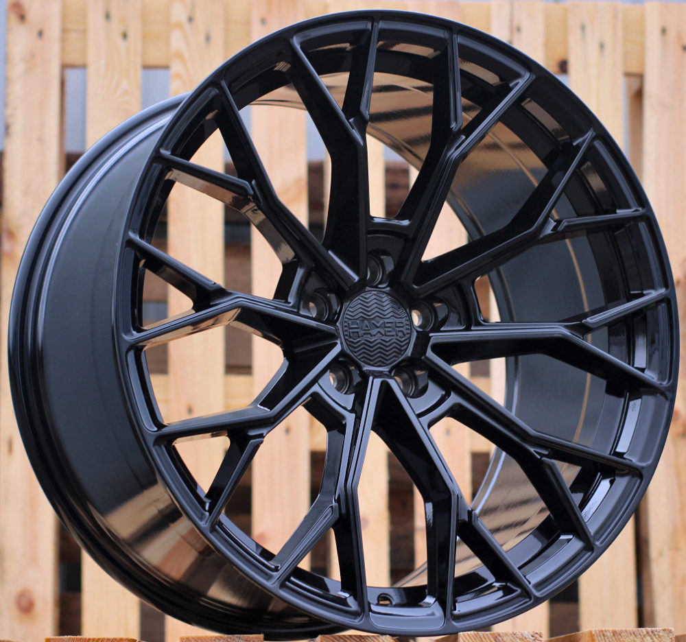 Diski R20 5x112 J10.5 ET40 HAXER HX039 Black (Rear+Front)