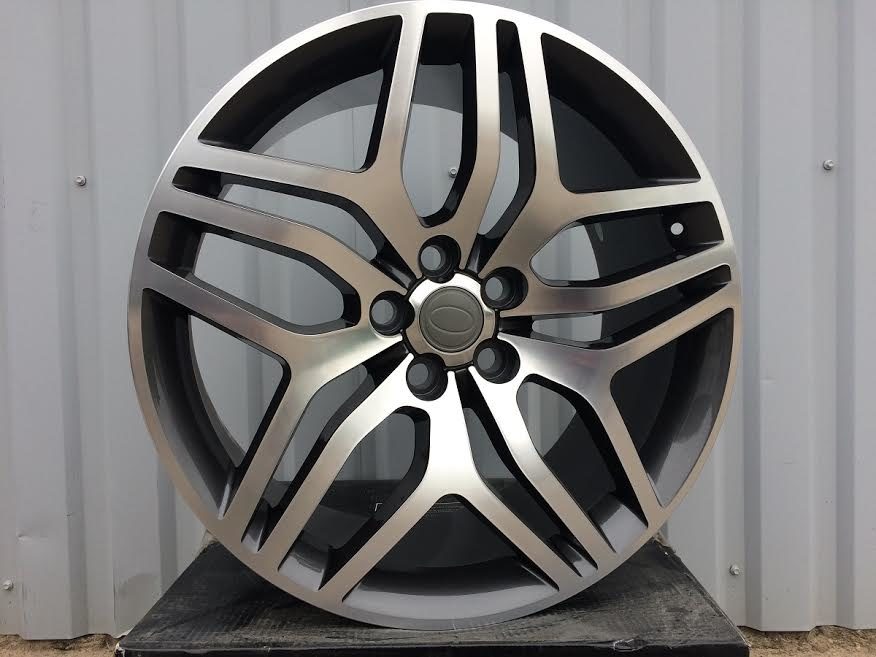 Diski R20 5x120 J9.5 ET45 RACINGLINE A5305 LANDROVER Grey Polished