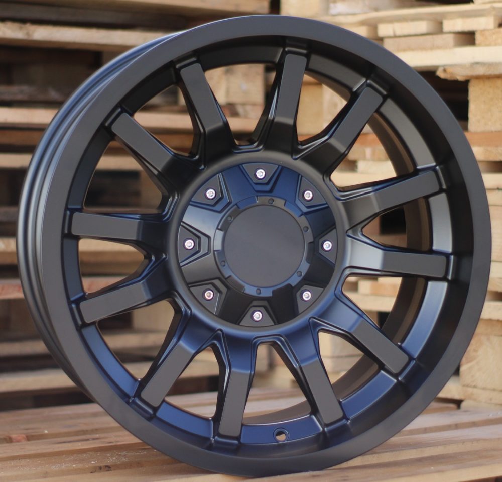 Diski R18 6x114.3 J9 ET RACINGLINE B1427 4X4 Black Half Matt