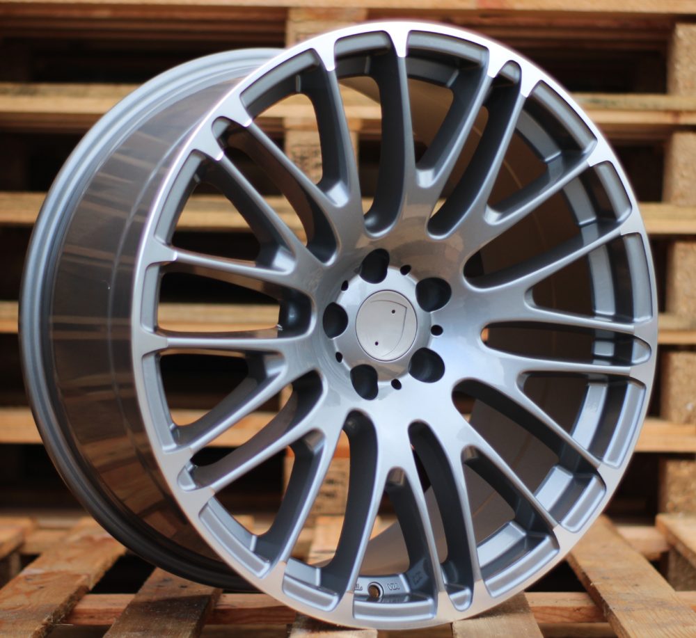 Diski R20 5x112 J10 ET20 RACINGLINE BY913 PORCHE Grey Polished (Rear+Front)