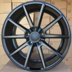 Diski R18 5×112 J9 ET38 HAXER HX014 Black Half Matt (Rear+Front)