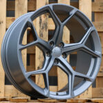 Diski R22 5×112 J10 ET19 RACINGLINE I5598 AUDI Gun Metal Half Matt