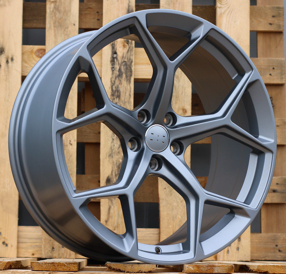 Diski R19 5x112 J8.5 ET40 RACINGLINE I5598 AUDI Gun Metal Half Matt (HYBRID FORGED)