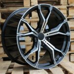 Diski R20 5×112 J9 ET35 RACINGLINE B5498 BMW Black Polished (Rear+Front)