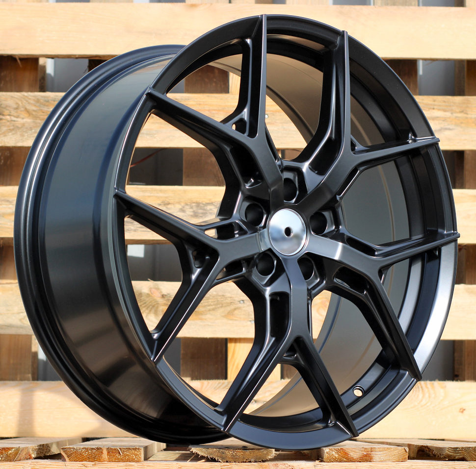 Diski R20 5x108 J8.5 ET40 RACINGLINE B1696 Black Half Matt