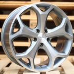 Diski R17 5×108 J7.5 ET50 RACINGLINE BK386 FORD Grey Polished