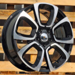 Diski R16 5×108 J6.5 ET47 RACINGLINE B5850 CITROEN Black Polished