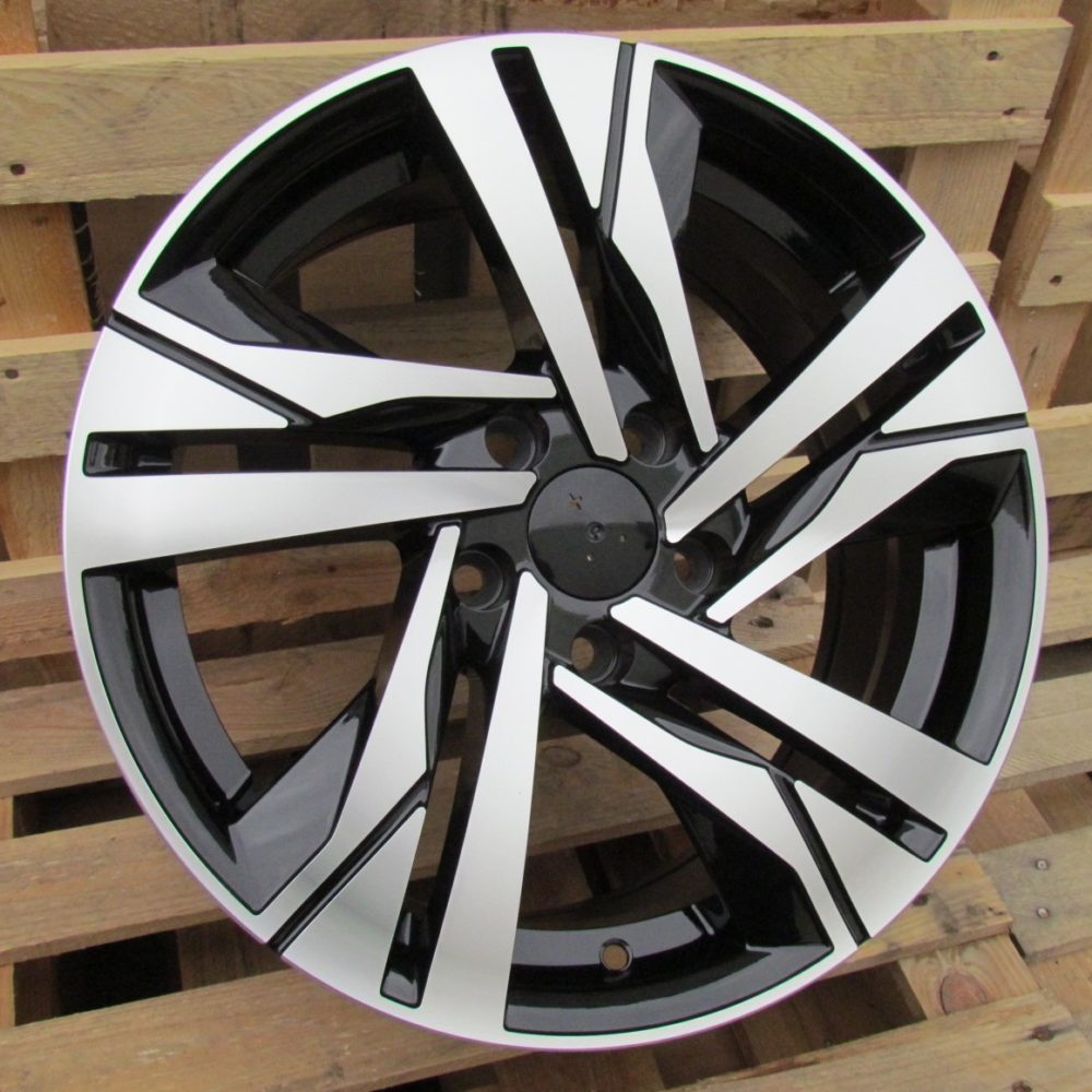 Diski R16 4x108 J7 ET32 RACINGLINE B5543 PEUGEOT Black Polished