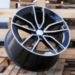 Diski R22 5×112 J11 ET42 RACINGLINE B5949 MERCEDES Black Polished (Rear+Front)