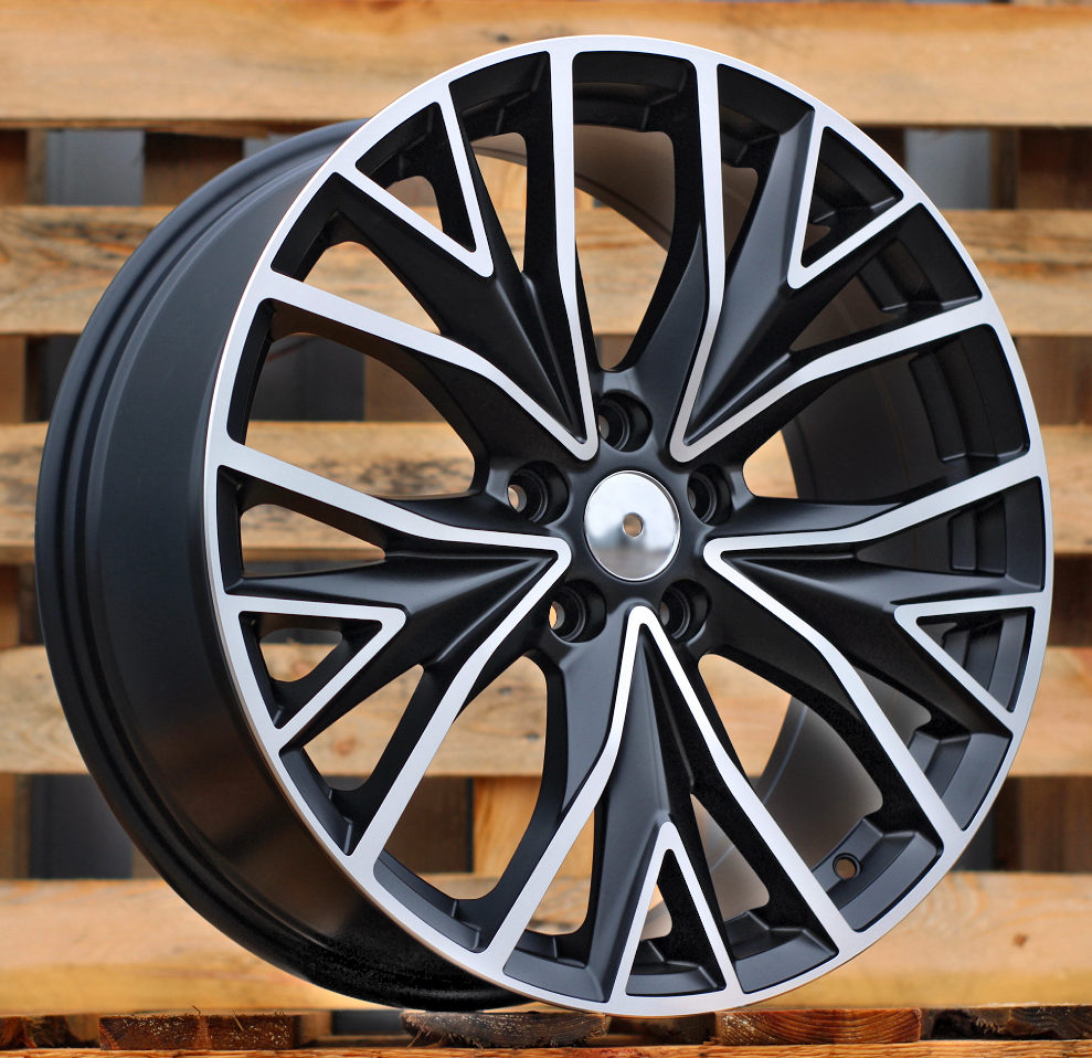 Diski R19 5x112 J8 ET49 CUPRA B5922 Black Polished Half Matt