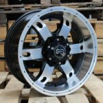 Diski R16 6×139.7 J8 ETM10 RACINGLINE BK749 4X4 Black Polished