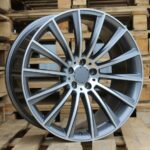 Diski R18 5×112 J8.5 ET43 RACINGLINE B1048 MERCEDES Grey Polished (Rear+Front)