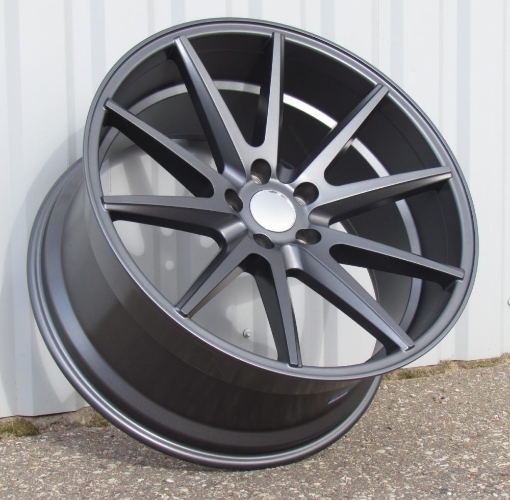 Diski R21 5x112 J9 ET35 HAXER HX012 Graphite Half Matt