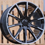 Diski R21 5×130 J10 ET33 RACINGLINE FE236 MERCEDES Black Polished