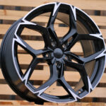 Diski R18 5×112 J8 ET40 CUPRA I5572 Black Polished Half Matt