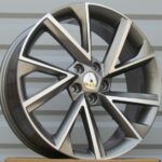 Diski R18 5×112 J7.5 ET43 RACINGLINE FE181 SKODA Grey Polished