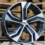 Diski R19 5×108 J8 ET42.5 RACINGLINE B0143 VOLVO Black Polished