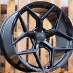 Diski R19 5×120 J9.5 ET40 HAXER HX04F Black (Rear+Front)