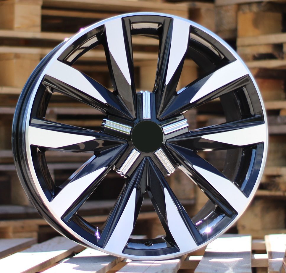 Diski R18 5x120 J8 ET50 RACINGLINE B1351 VW Black Polished