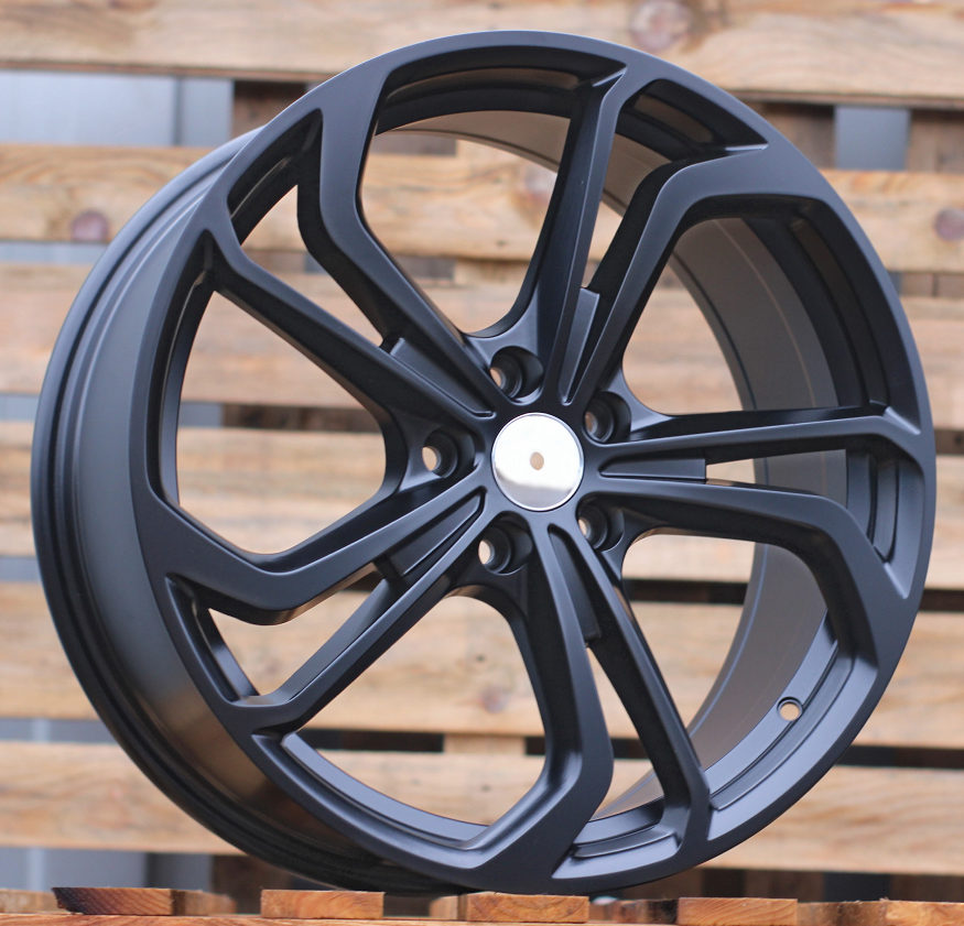 Diski R19 5x112 J8 ET45 RACINGLINE B1525 VW Black Half Matt