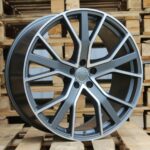 Diski R19 5×112 J8.5 ET32 RACINGLINE B5131 AUDI Grey Polished Half Matt