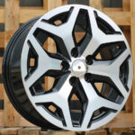 Diski R17 5×114.3 J7 ET48 RACINGLINE B2042 SUBARU Black Polished