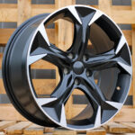 Diski R18 5×112 J8 ET40 CUPRA I5163 Black Polished Half Matt