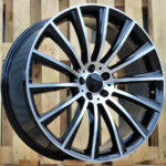 Diski R16 5×112 J7 ET45 RACINGLINE B1048 MERCEDES Black Polished