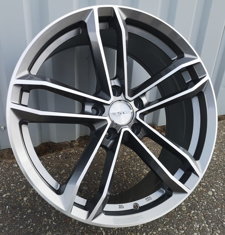 Diski R18 5x100 J8 ET40 RACINGLINE D5276 Grey Polished