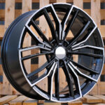 Diski R19 5×112 J8 ET30 RACINGLINE B5964 BMW Black Polished (Rear+Front)