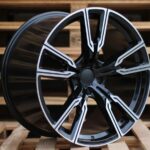 Diski R22 5×112 J9.5 ET37 RACINGLINE H5033 BMW Black Polished