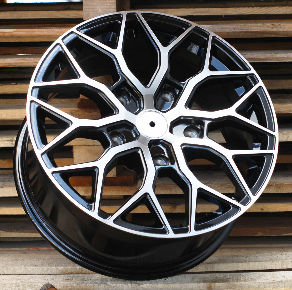 Diski R18 5x160 J8 ET50 RACINGLINE I0319 Black Polished