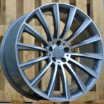 Diski R17 5×112 J7.5 ET45 RACINGLINE B1048 MERCEDES Grey Polished