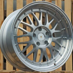 Diski R18 5×112 J8 ET35 RACINGLINE A1025 Silver Polished (Rear+Front)