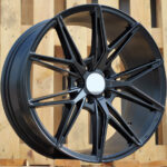 Diski R18 5×108 J8 ET40 RACINGLINE Y0036 Black Half Matt