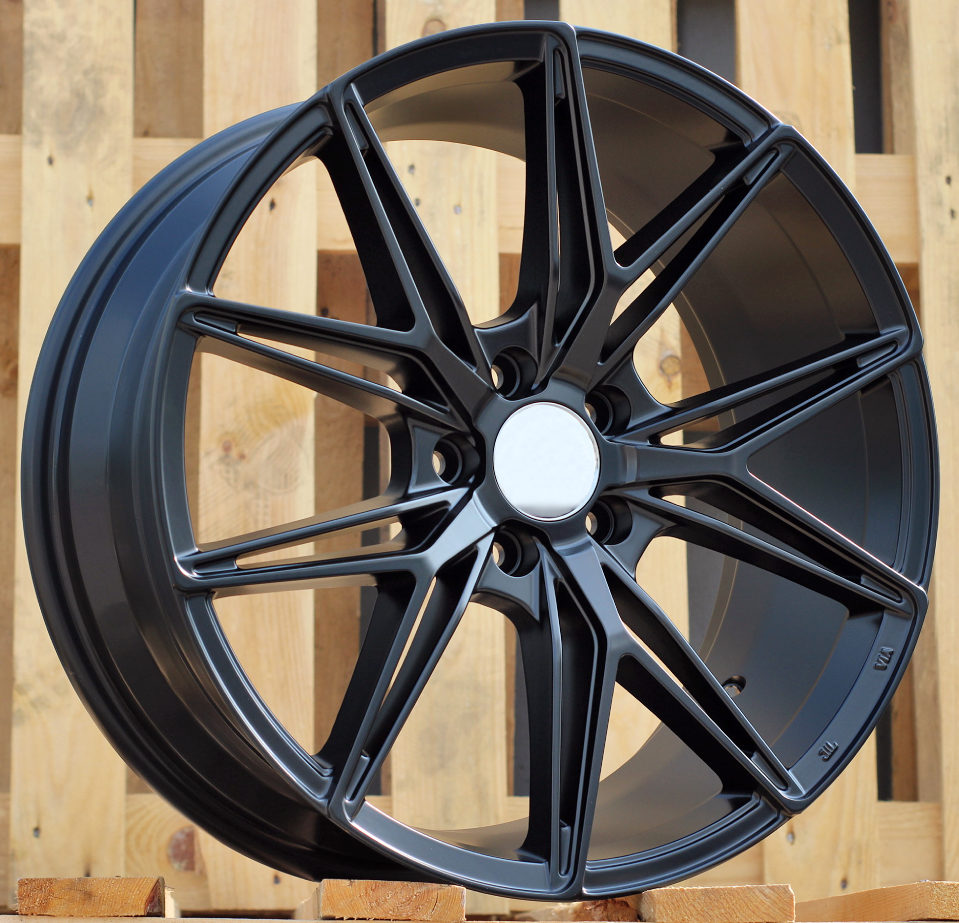 Diski R18 5x108 J8 ET40 RACINGLINE Y0036 Black Half Matt