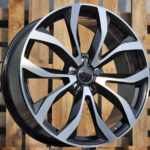 Diski R17 5×112 J7.5 ET40 RACINGLINE XF562 AUDI Black Polished