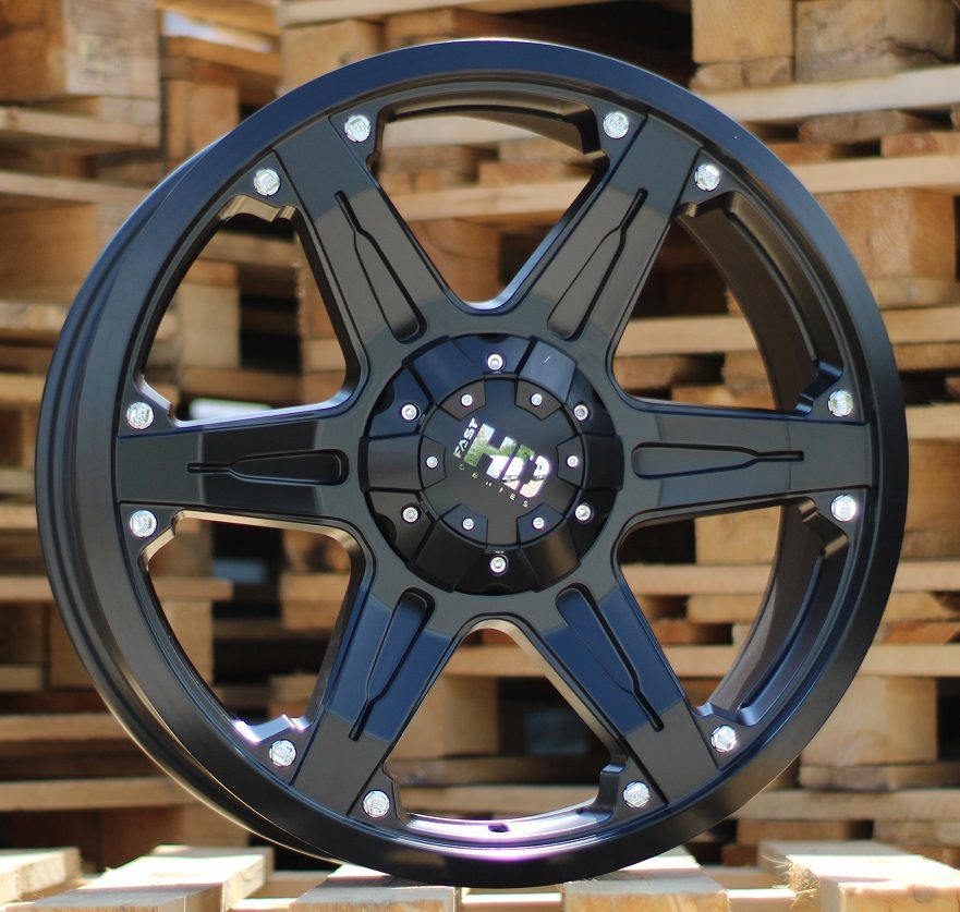 Diski R20 10x114/120 J8.5 ET38 RACINGLINE B5106 4X4 Black Half Matt